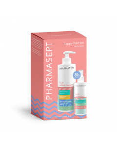 Pharmasept Promo Happy Hair Set with Kids Soft Hair Shampoo 400ml & Soft Hair Lotion 150ml