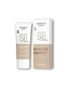 Kimoco BB Cream Light Beige Spf50 Moisturizing Day Cream with Ceramides & Panthenol 40ml