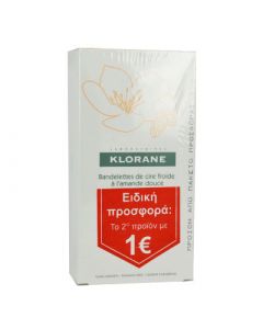 Klorane Hair Removal Cold Wax Small Strips 2 x 6