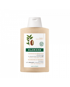 Klorane Nourishing & Repairing Shampoo with Organic Capuacu Butter 200ml Σαμπουάν Θρέψης & Επανόρθωσης για Ξηρά Μαλλιά με Βούτυρο Cupuacu