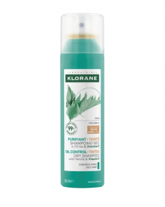 Klorane Dry Shampoo - Shampooing Sec a L' Ortie Dark Hair 150ml Σαμπουάν Χωρίς Λούσιμο για Λιπαρά - Καστανά/Μαύρα μαλλιά