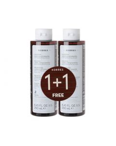 Korres Shampoo Laurel and Echinacea 2 x 250ml