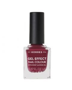 Korres Gel Effect Nail Colour, 74 Berry Addict 11ml