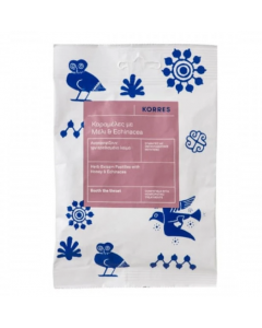 Korres Herb Balsam Καραμέλες Μέλι - Echinacea 15 τεμάχια