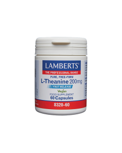 BestPharmacy.gr - Photo of Lamberts L-Theanine 200mg 60 Tabs