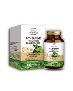 John Noa L-Theanine & Melatonine Λιποσωμιακό για Ενίσχυση του Νευρικού Συστήματος 90caps