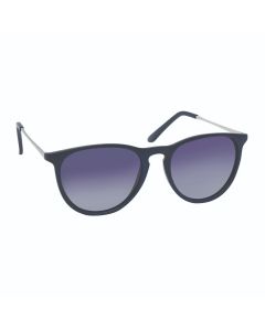 Eyelead Γυαλιά Ηλίου Ενηλίκων Γυναικεία Μαύρα με Ασημί Βραχίονα (L662)