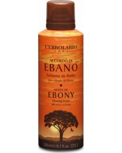 L' Erbolario Notes Of Ebony Shaving Foam 200ml Αφρός Ξυρίσματος