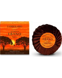 L' Erbolario Notes Of Ebony Soap Bar 100gr Στερεό Σαπούνι