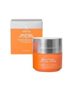 Youth Lab Brightening Vit-C Gel Cream 50 ml Mη Λιπαρό, Ενυδατικό Κρεμοτζέλ με Βιταμίνη C