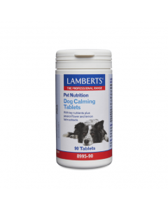 Lamberts Pet Nutrition Dog Calming Tablets for Dogs 90tabs Συμπλήρωμα Διατροφής για την Αντιμετώπιση του Στρες και στην Χαλάρωση του Σκύλου