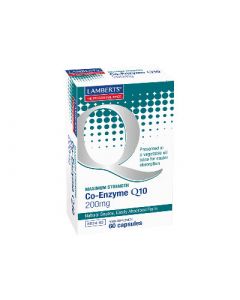 Lamberts Co-Enzyme Q10 200mg 60 Caps