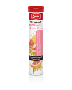 Lanes Vitamin C 500mg Plus Beauty 20 Αναβράζοντα Δισκία