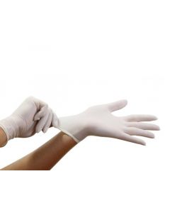 Trust Fit Powdered Examination Latex Gloves X-Large 100items