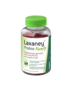 Zarbis Laxaney Prebio Family 60gummies Πρεβιοτικές Φυτικές Ίνες Ινουλίνης για την Υγεία του Εντέρου