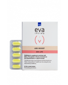 Intermed Eva Intima Πολυβιταμινούχο Συμπλήρωμα Διατροφής Για Τη Γυναικεία Λίμπιντο 90tabs