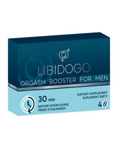 Libidogo Orgasm Booster For Men 4tabs Συμπλήρωμα Διατροφής Για Την Ενίσχυση Της Σεξουαλικής Διάθεσης Των Ανδρών