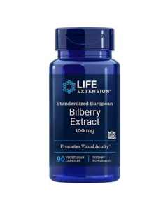 Life Extension Bilberry Extract 100 Caps Υγεία Ματιών