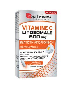 Forte Pharma Liposomal Vitamin C 500mg Λιποσωμιακή Βιταμίνη C 30Caps