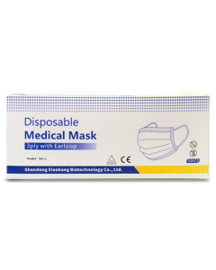 Shandong Disposable Medical Mask 3ply With Earloop Μάσκα Προστασίας 50τμχ