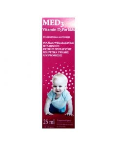 MED3 Vitamin D3 Spray For Kids 25ml