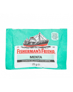 Fisherman's Friend Mint 25gr Καραμέλες για το Λαιμό Μέντα