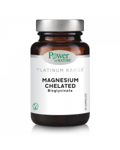 Power Health Platinum Range Magnesium Chelated 30caps Συμπλήρωμα Διατροφής Μαγνησίου