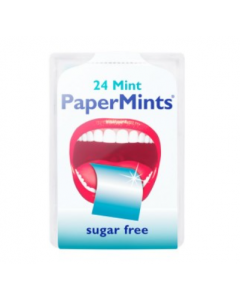 PaperMints Sugar-Free Breath Mints Φυλλαράκια Για Δροσερή Αναπνοή Χωρίς Ζάχαρη 24strips