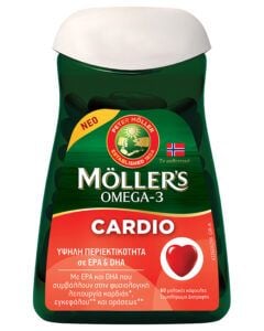 Moller's Cardio Omega-3 Fish Oil 60 Caps