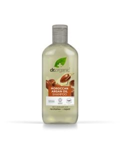 Dr. Organic Organic Moroccan Argan Oil Shampoo 265ml Σαμπουάν Μαλλιών Έλαιο Αργκάν