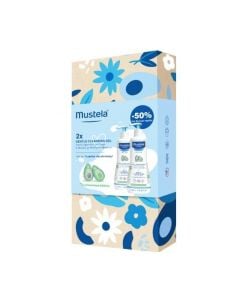 Mustela Promo Απαλό Αφροντούζ για Μαλλιά & Σώμα 2x500ml