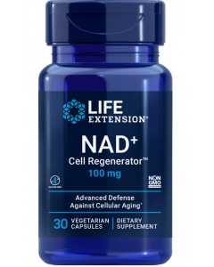Life Extension Nad+ Cell Regenerator 100mg Dietary Supplement 30caps Συμπλήρωμα Διατροφής για Προστασία από την Κυτταρική Γήρανση