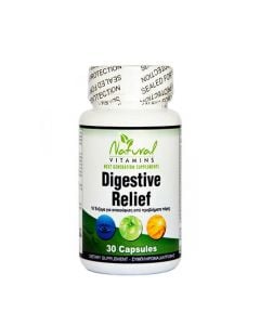 Natural Vitamins Digestive Relief 30 Caps