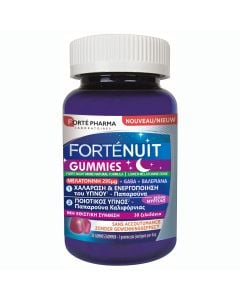 Forte Pharma Fortenuit Συμπλήρωμα Διατροφής για τη Διευκόλυνση του Ύπνου 30 Ζελεδάκια