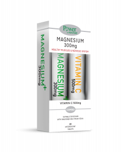 Power Health Magnesium 300mg Stevia + Vitamin C 500mg