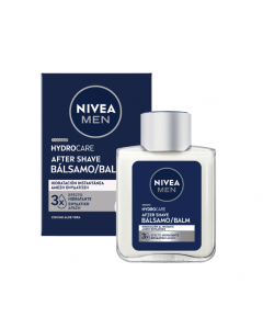 Nivea Men Hydrocare Moisturizing After Shave Balm with Aloe Vera & Pro-Vitamin B5 100ml