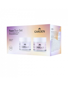 Garden Promo Face Duo Set No3 Θρεπτική Κρέμα Νύχτας με Αβοκάντο για Πρόσωπο & Μάτια 50ml & Αντιρυτιδική Κρέμα 50ml