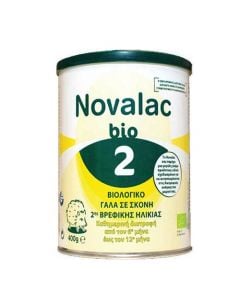 Novalac ΒΙΟ 2 Γάλα Σκόνη 400gr