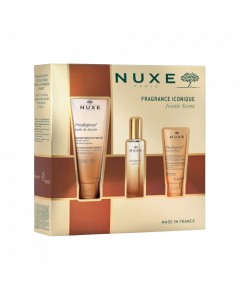 Nuxe Promo 2024 Fragrance Iconique Prodigieux Άρωμα 30ml &  Ενυδατικό Αφρόλουτρο 100ml & Ενυδατικό Γαλάκτωμα Σώματος 30ml 