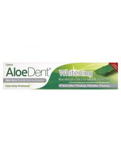 Optima AloeDent Whitening Toothpaste 100ml Οδοντόκρεμα για Λεύκανση 