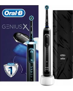 Oral-B Genius X Black Special Edition Ηλεκτρική Οδοντόβουρτσα 1 Τεμάχιο