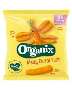 Organix Melty Carrot Puffs Bio & Gluten Free For 6+Months 20gr