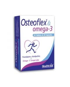 Health Aid Osteoflex & Omega 3 30 Tabs + 30 Caps Υγιείς Αρθρώσεις