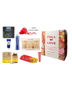 Be My Valentine Box No.9 με Durex 3 Προφυλακτικά & Korres Greek Yogurt Μάσκα Προσώπου 20ml & BioTonics Maca 40caps & Durex Λιπαντικό 50ml & L' erbolario Cocco Ενυδατικό Χειλιών 10ml & Nuxe Περιποίηση Σώματος 4τμχ & Wish Μπάρα 2τμχ & 5 Δώρα Έκπληξη