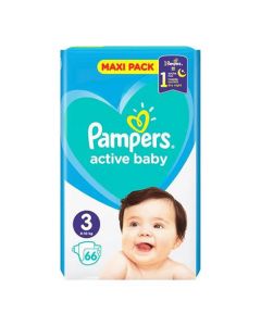 Pampers Active Baby No3 (6 - 10kg) 66