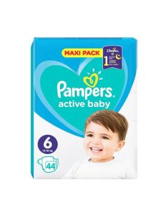 Pampers Active Baby Maxi Pack No6 (13 - 18kg) 44