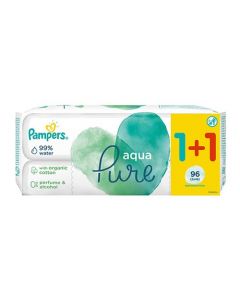 Pampers Aqua Pure Wipes 2 x 48