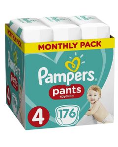 Pampers Pants Maxi No4 (9 - 15kg) 176