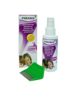 Paranix Spray + Κτένα 100ml