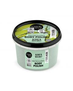 Natura Siberica Organic Shop Απολεπιστικό Σώματος με Βιολογικά Φύκια Αρκτικής & Θαλασσινό Αλάτι 250ml